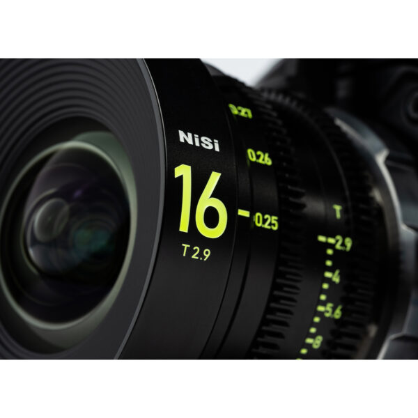 NiSi 65 PRIME 16mm T2.9 Objetiva Cinema PL-Mount - Image 4