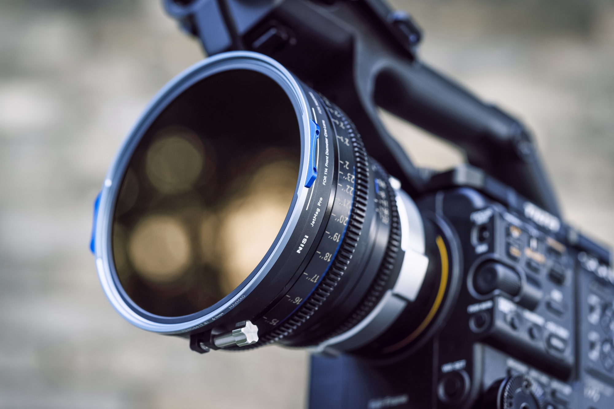 JetMag Pro Adapter FOR 114mm Diameter Cine Lens MAXMAG BTS 1
