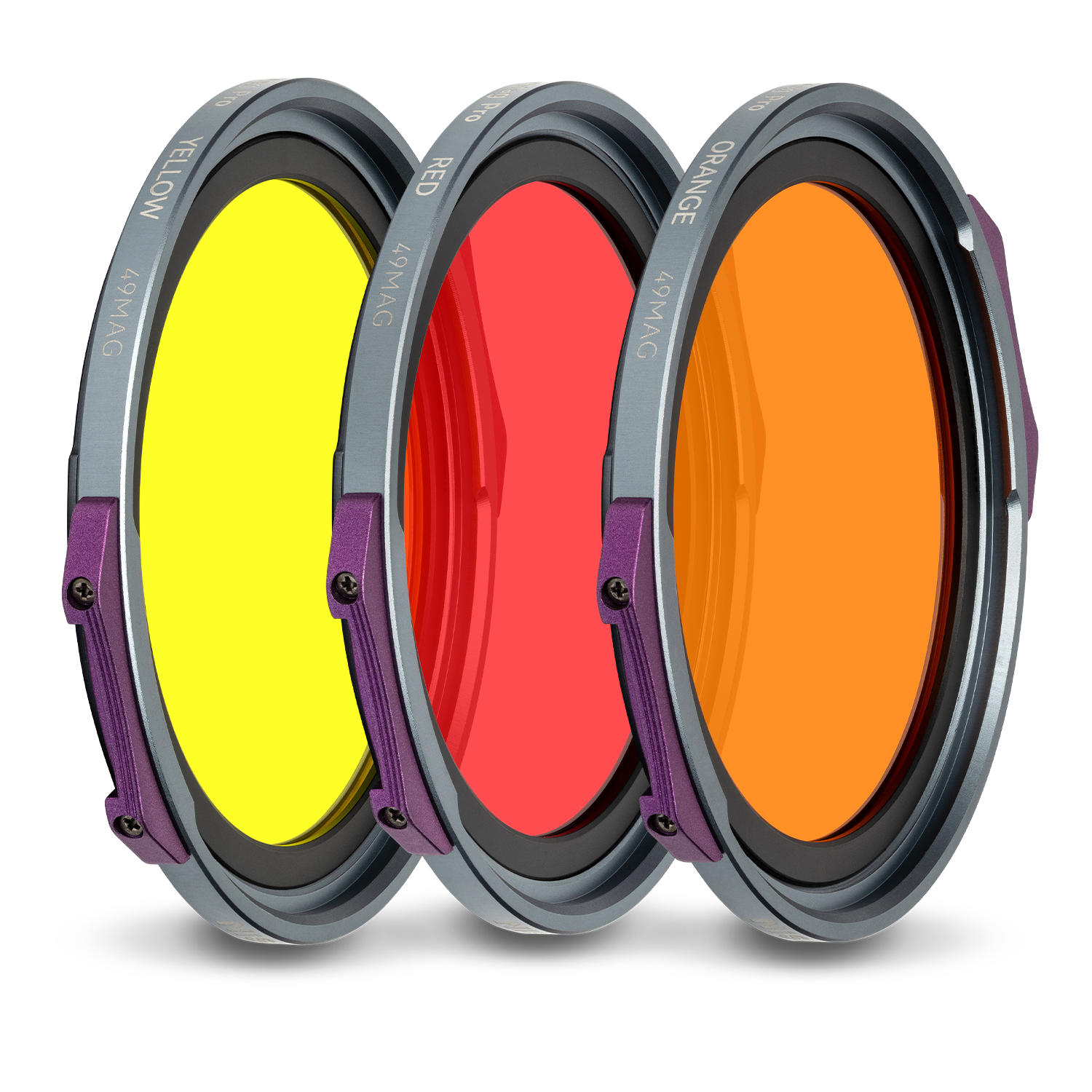 Mono NiSi Filtros Monocromáticos JetMag Pro 49MAG (Amarelo, Laranja e Vermelho)